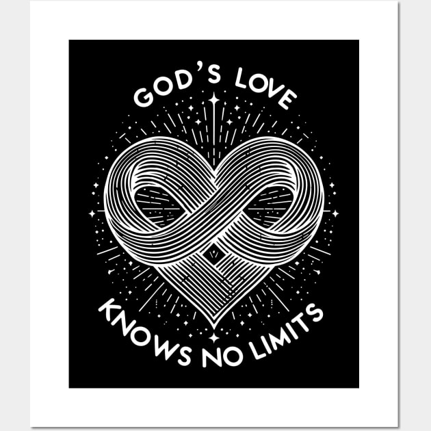 God's Love Knows No Limits Wall Art by Francois Ringuette